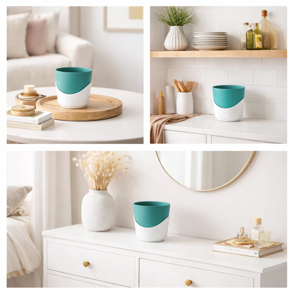 UB Dual Colour Self Watering Planter - Set of 3