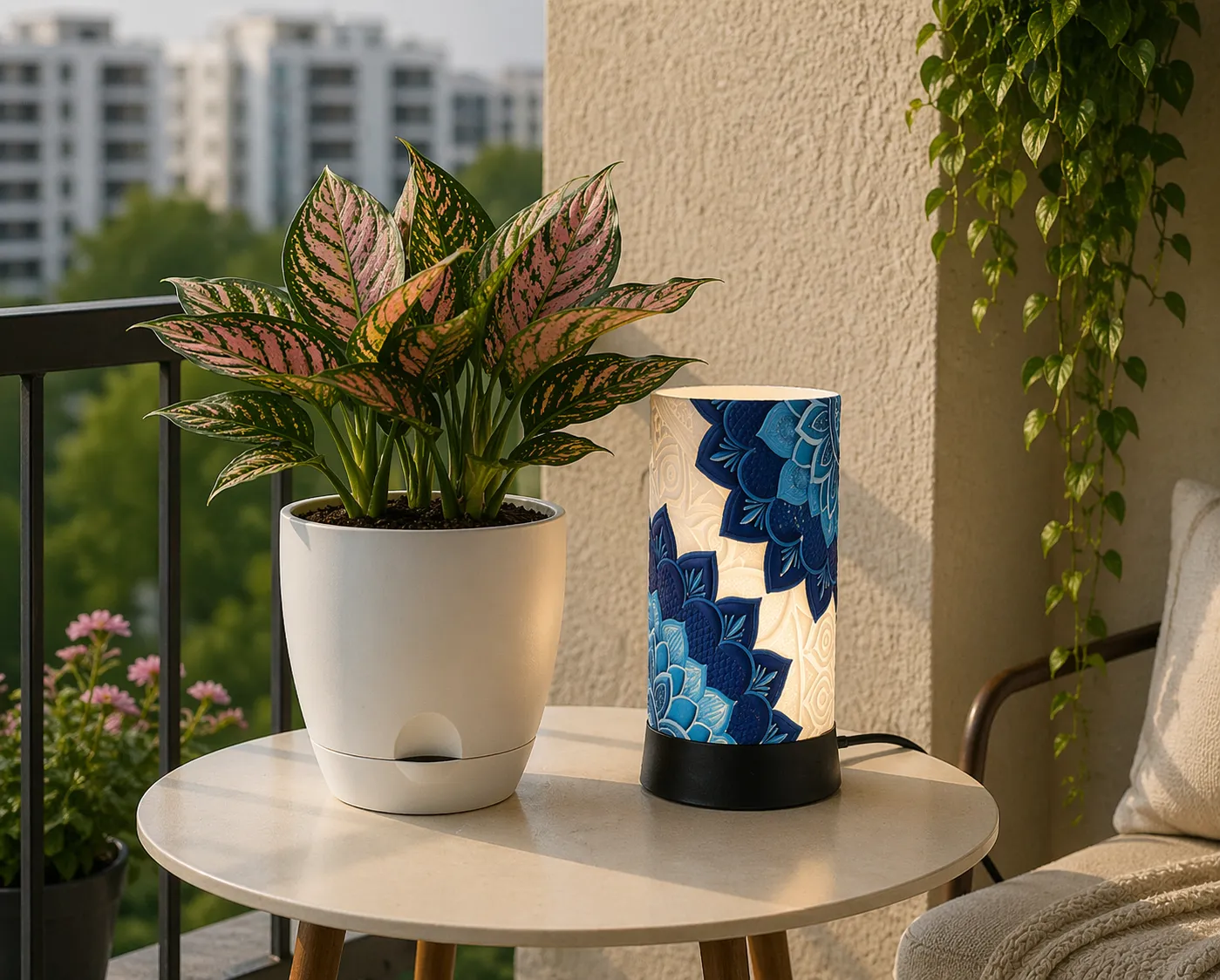 Ethnic Lamp Shed