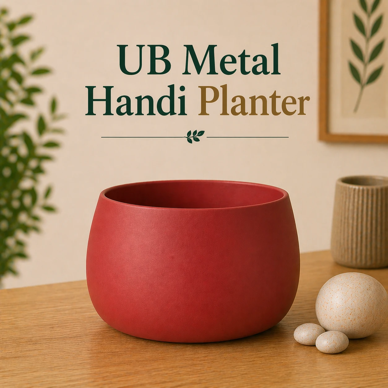 UB Metal Handi Planter